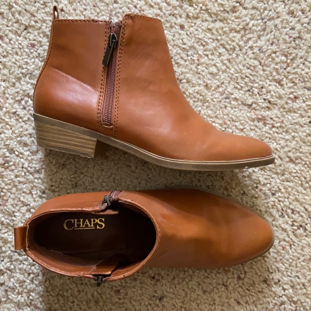 brown booties